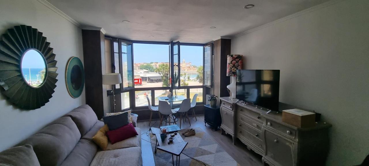 Apartamento La Escalerona Con Vistas Al Mar Apartment กิฮอน ภายนอก รูปภาพ